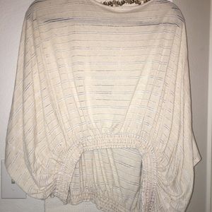free people crochet shirt